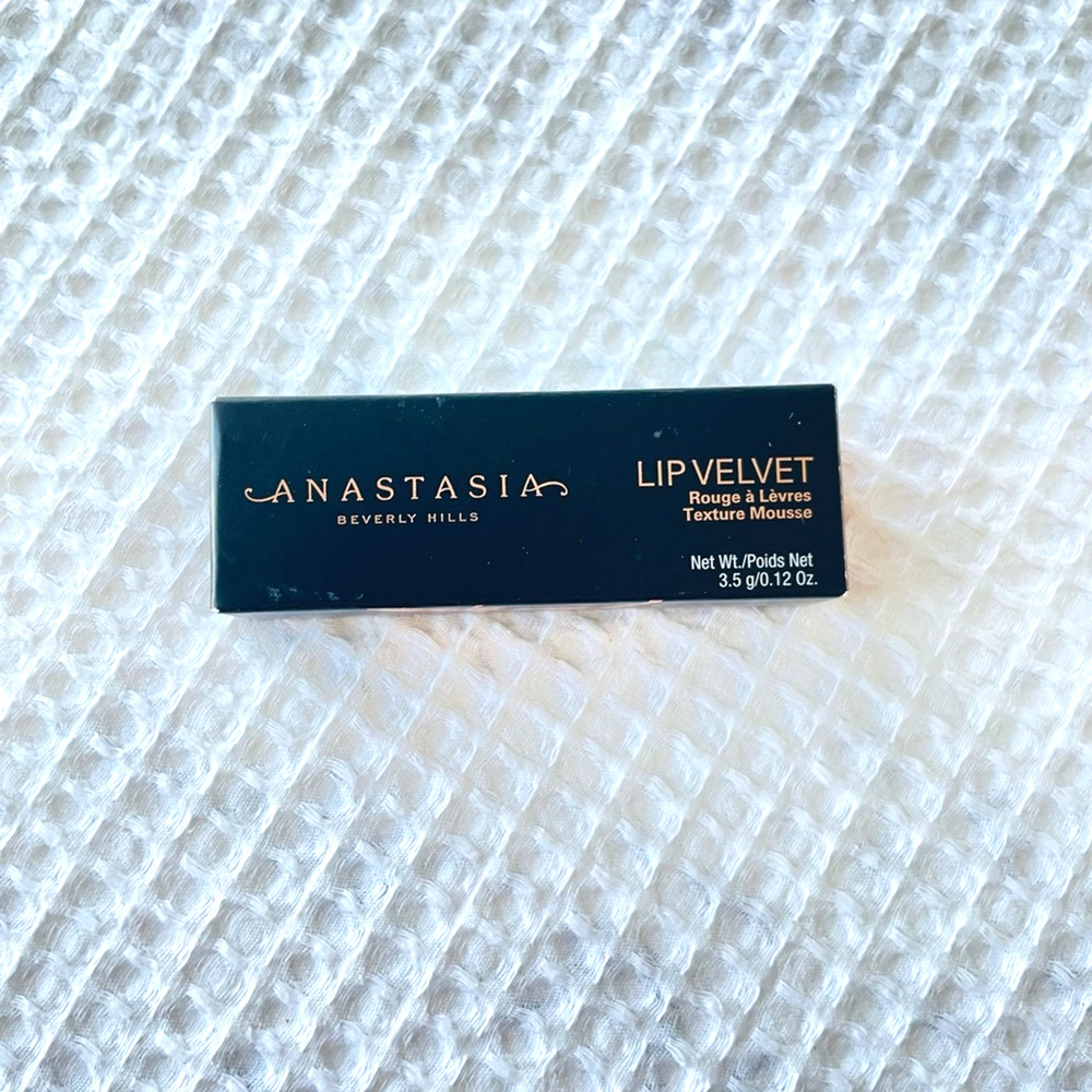 Brand New Anastasia Beverly Hills Lip Velvet Peach Amber - Picture 3 of 3